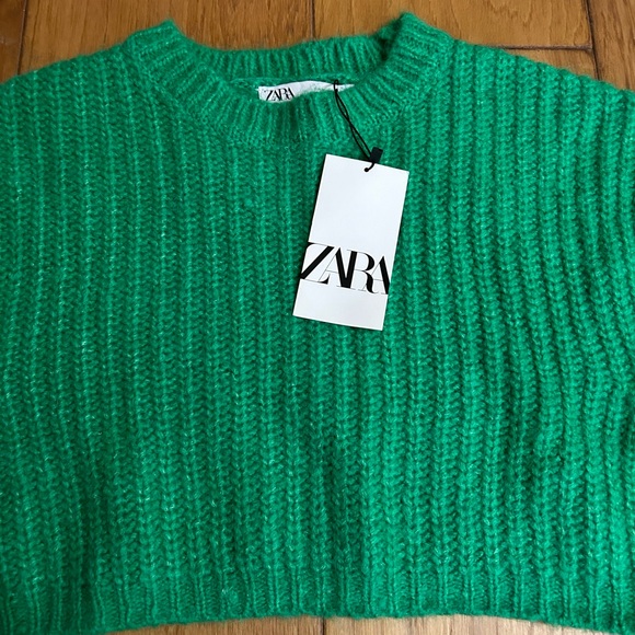 ZARA Knit Crop Sweater M - Picture 7 of 9